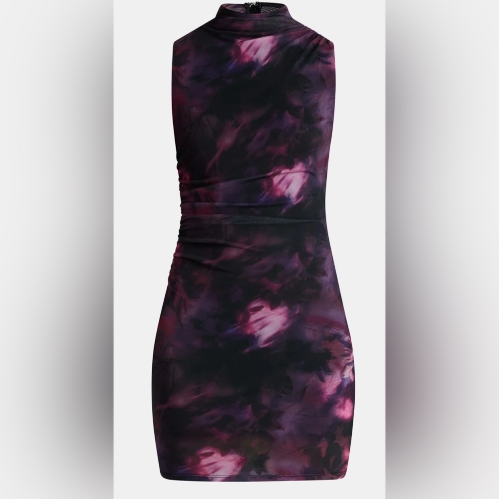 Madden NYC Women’s Sleeveless Mesh Mini Dress